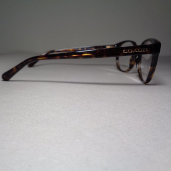 Coach HC6102 Dark Tortoise New Women's Eyeglass Frames Eyeglasses - Picture 8 of 14